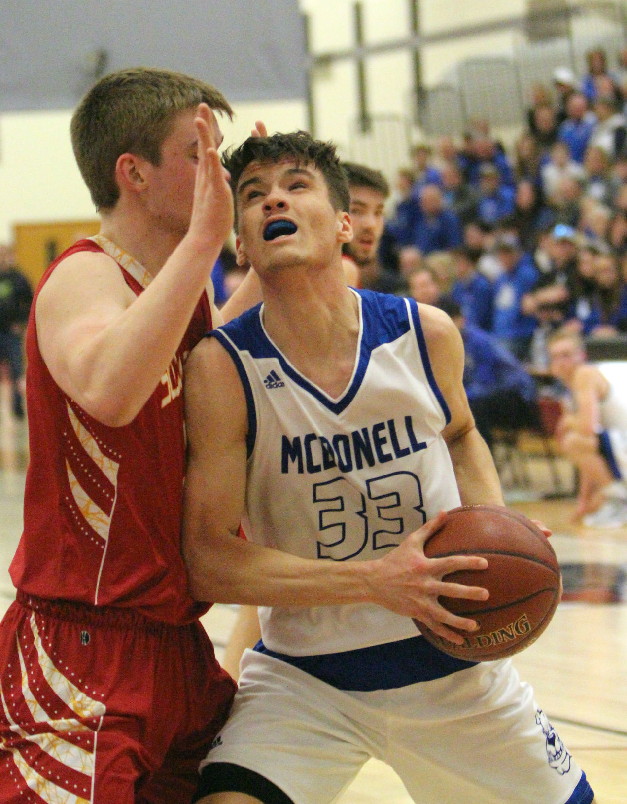McDonell boys basketball vs South Shore at Spooner 3-10-18